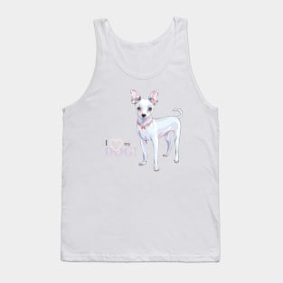 cute dog Chihuahua breed smiling Tank Top